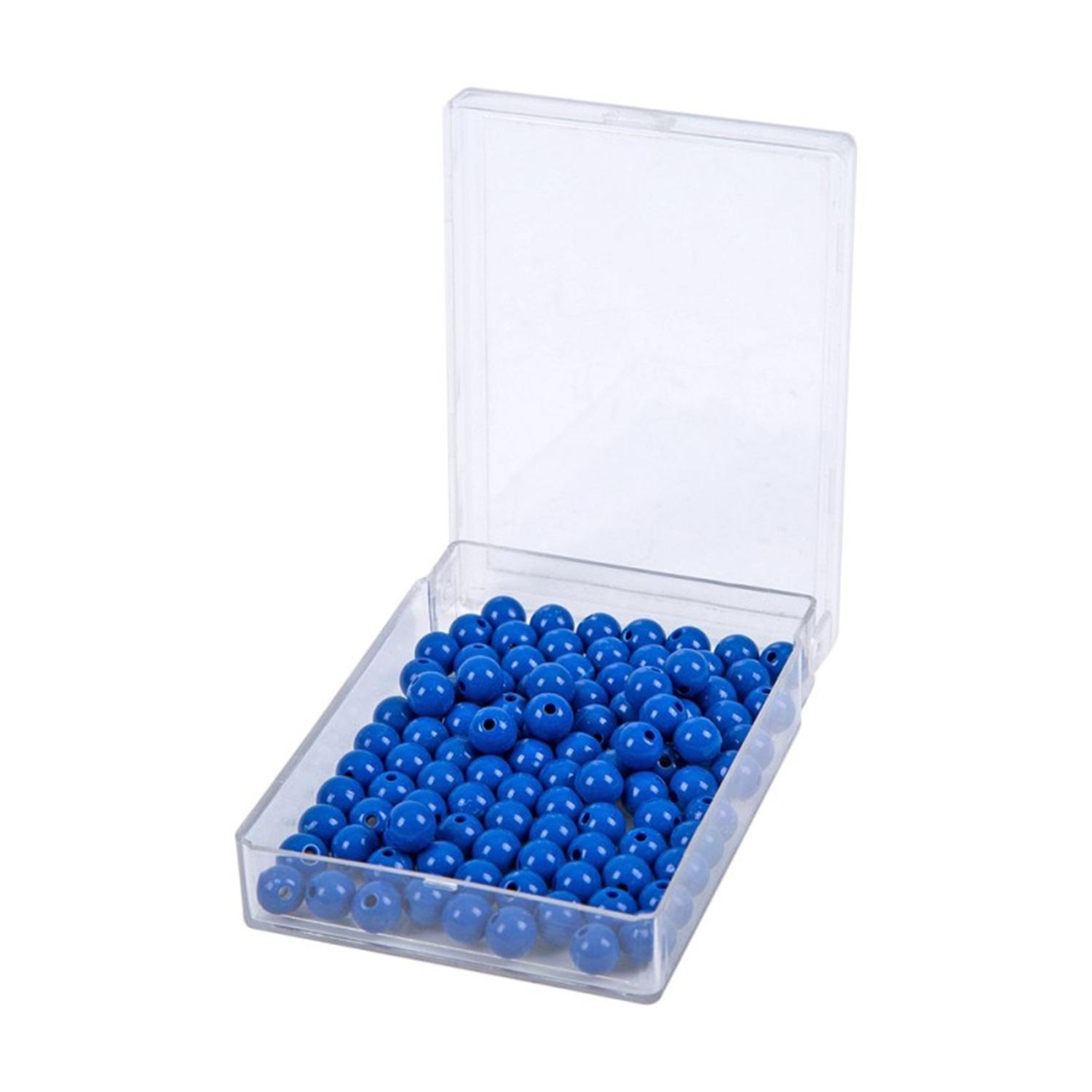 Montessori Leader Joy 100 Blue Beads With Plastic Box