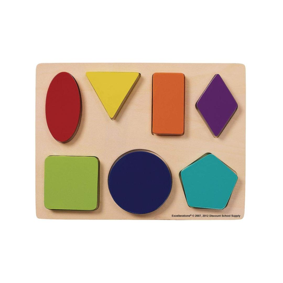 Montessori Excellerations Shapes Chunky Puzzle