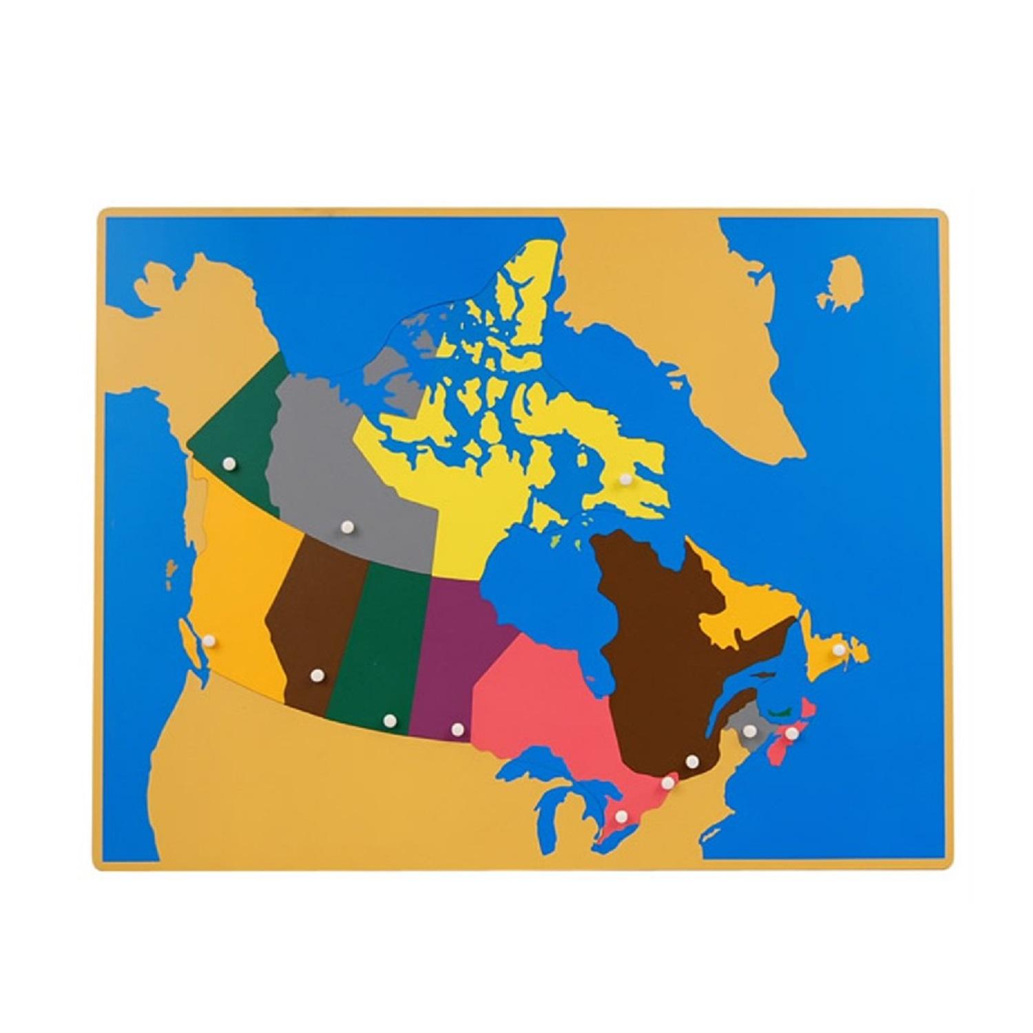 Montessori Leader Joy Puzzle Map of Canada