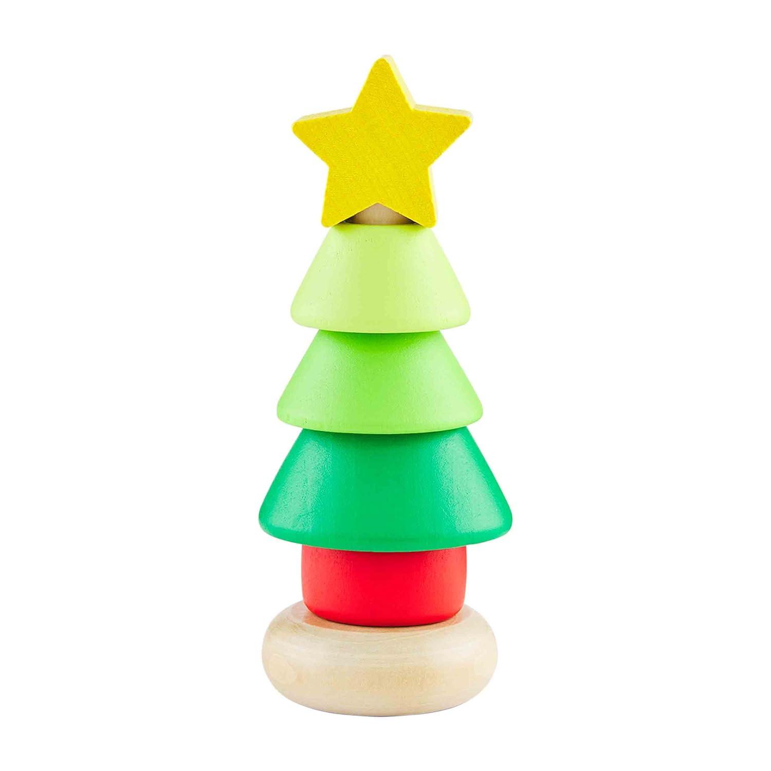 Montessori Mud Pie Stacking Toy Christmas Tree
