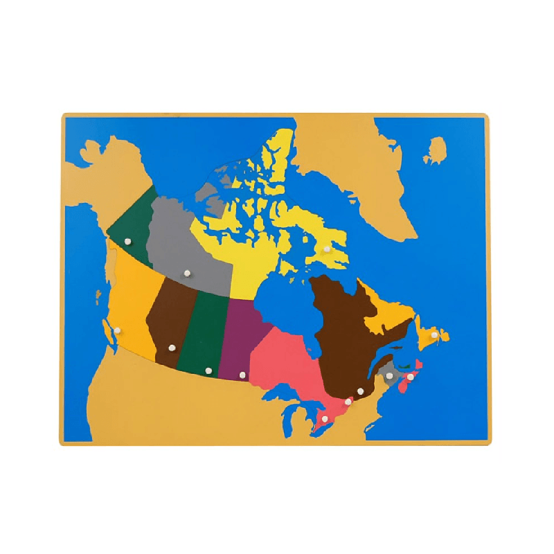 Montessori E&O Montessori Puzzle Map of Canada