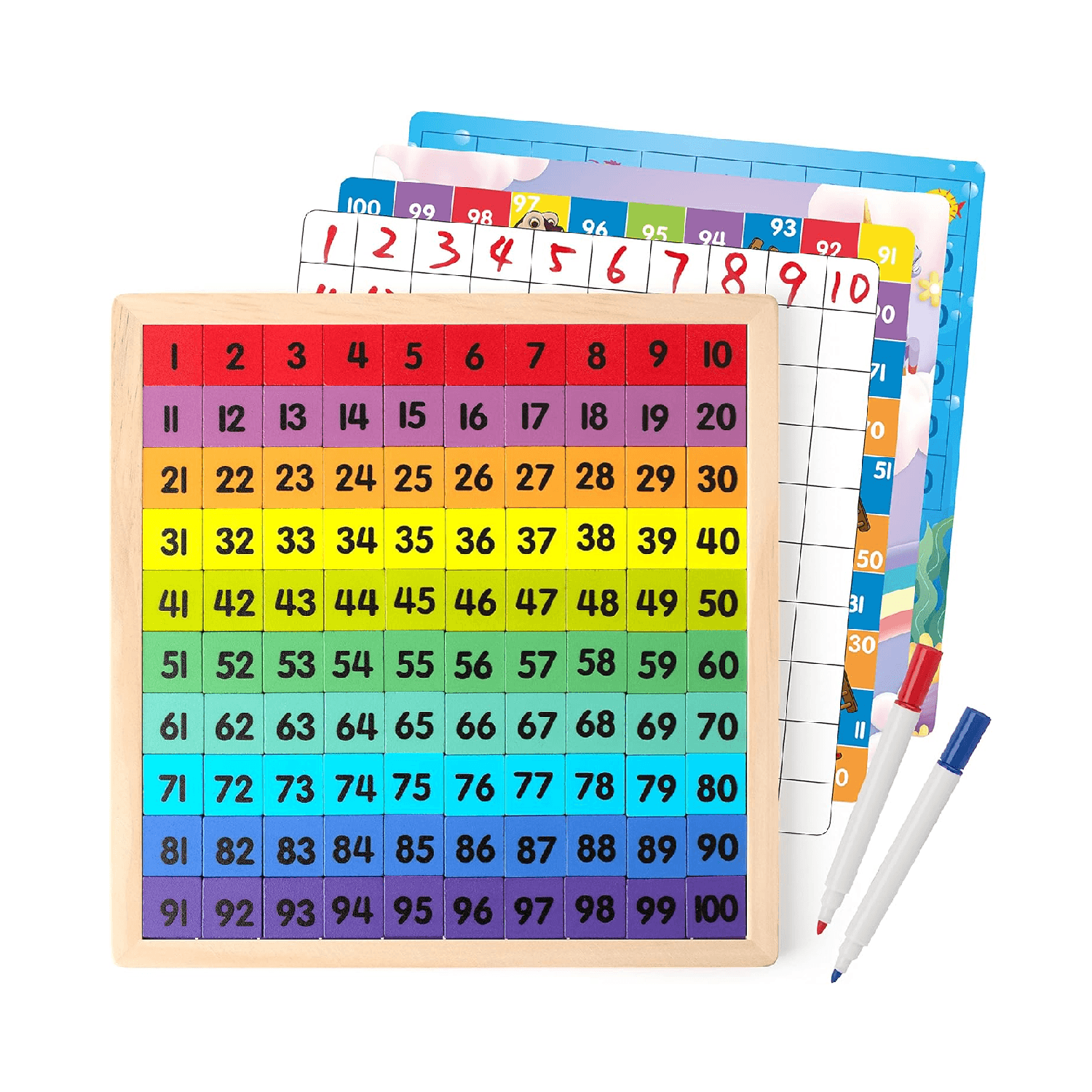Montessori Coogam Hundred Board