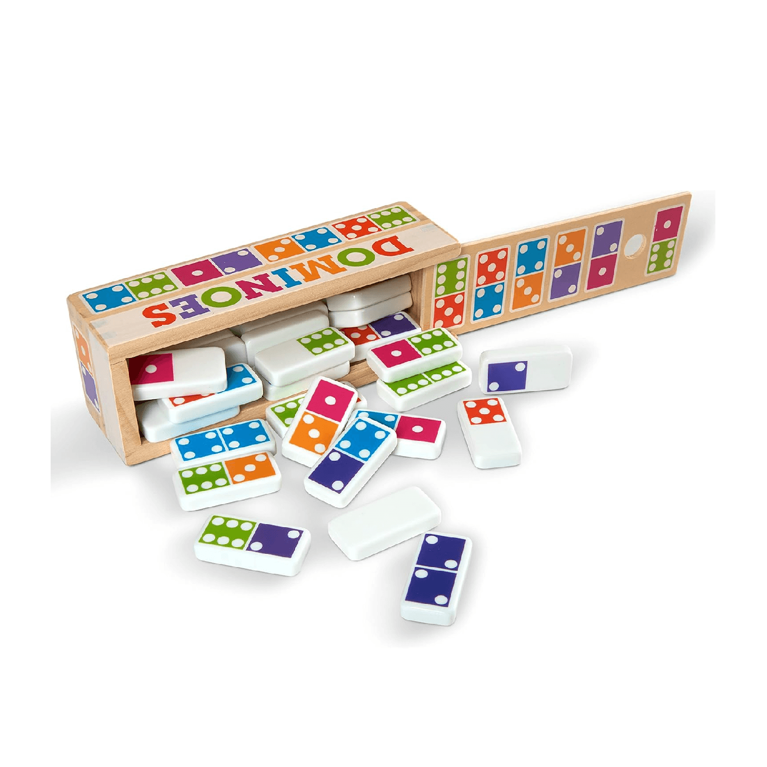Montessori Melissa & Doug Domino Games With Box