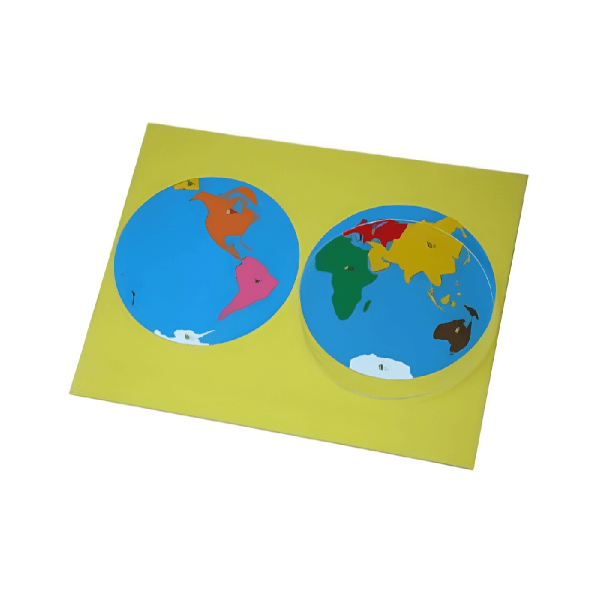 Montessori E&O Montessori Puzzle Map of The World
