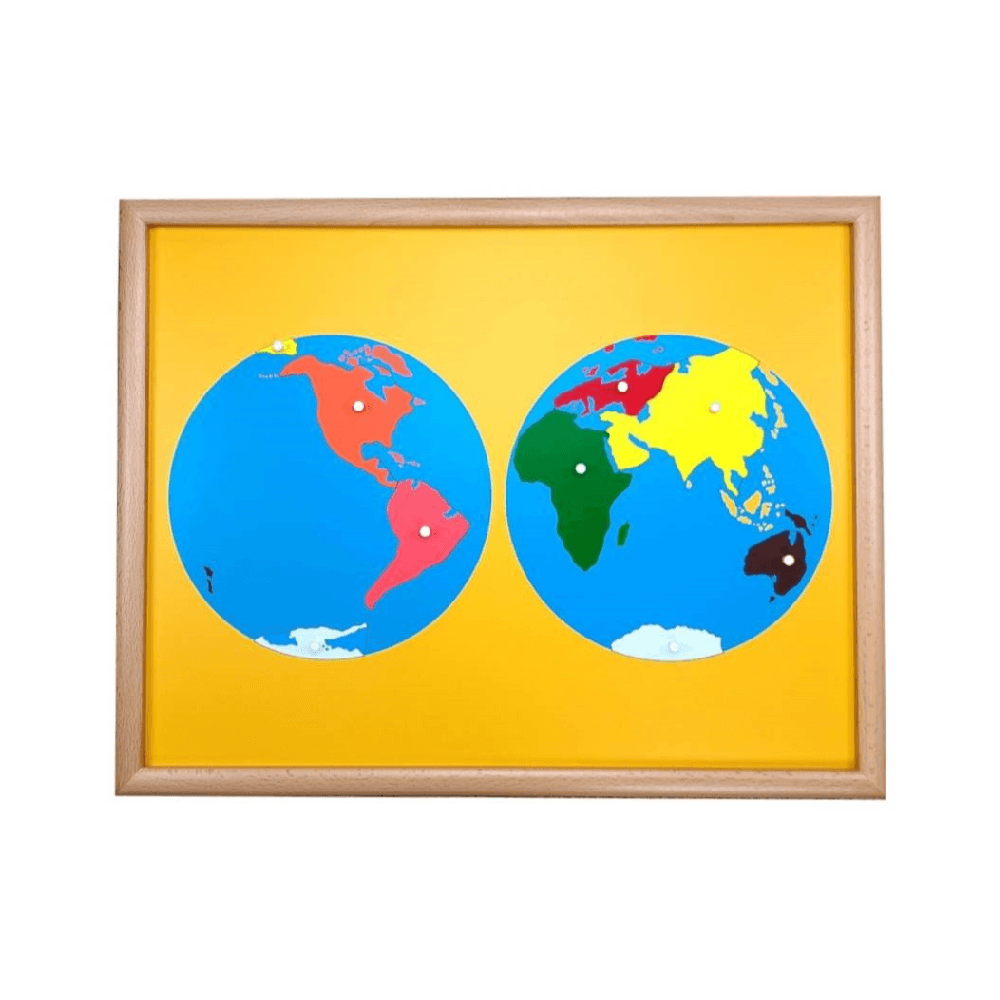 Montessori IFIT Puzzle Map of The World