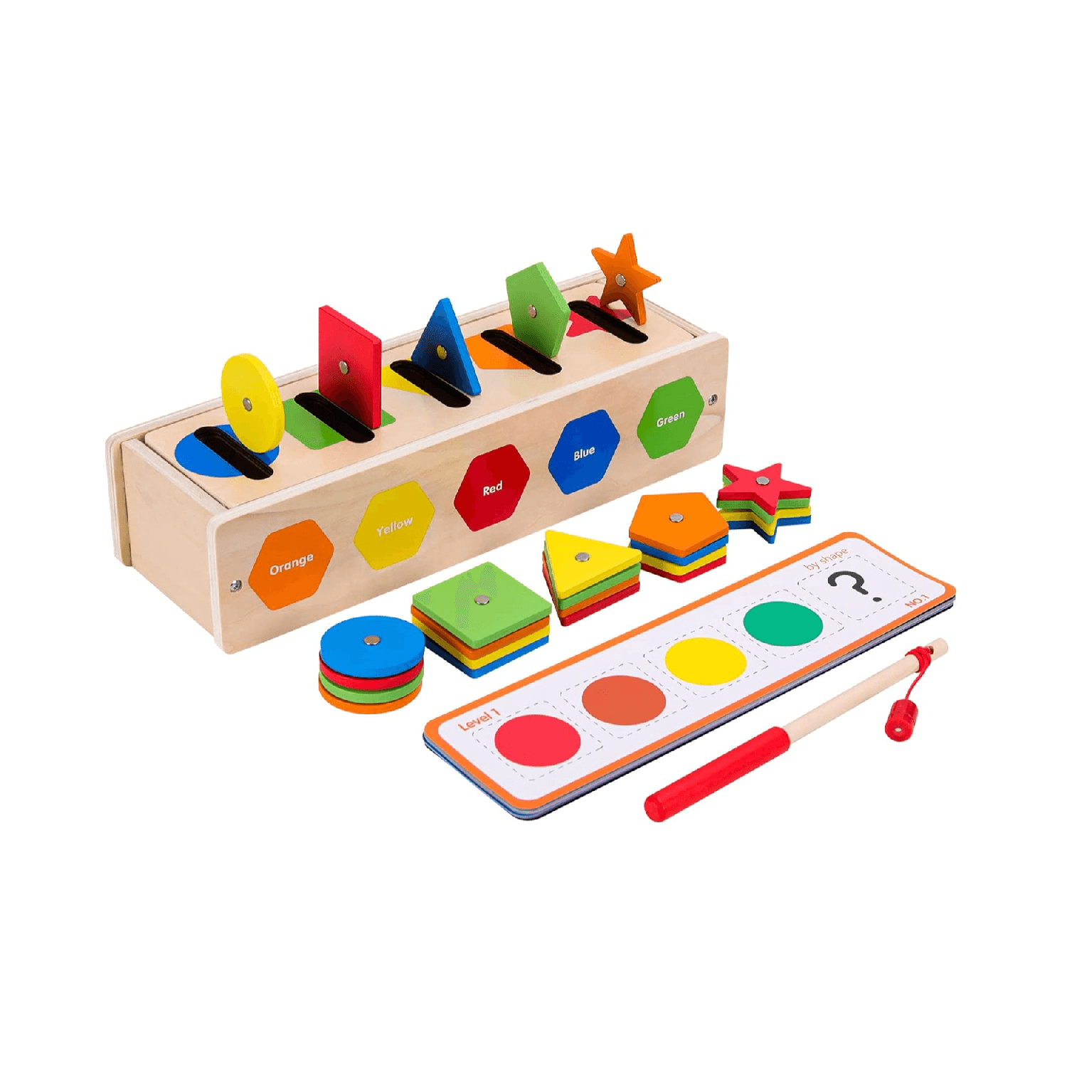 Montessori AISHUN Color & Shape Sorter