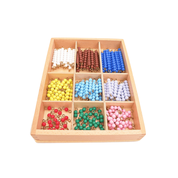 Montessori Pink Montessori Checker Board Beads