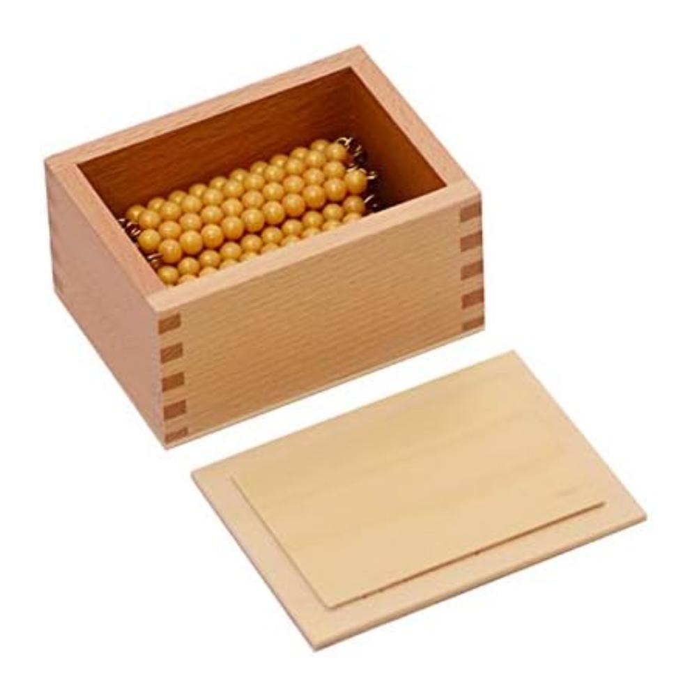 Montessori Elite Montessori 45 Golden Bead Bars of 10 With Box