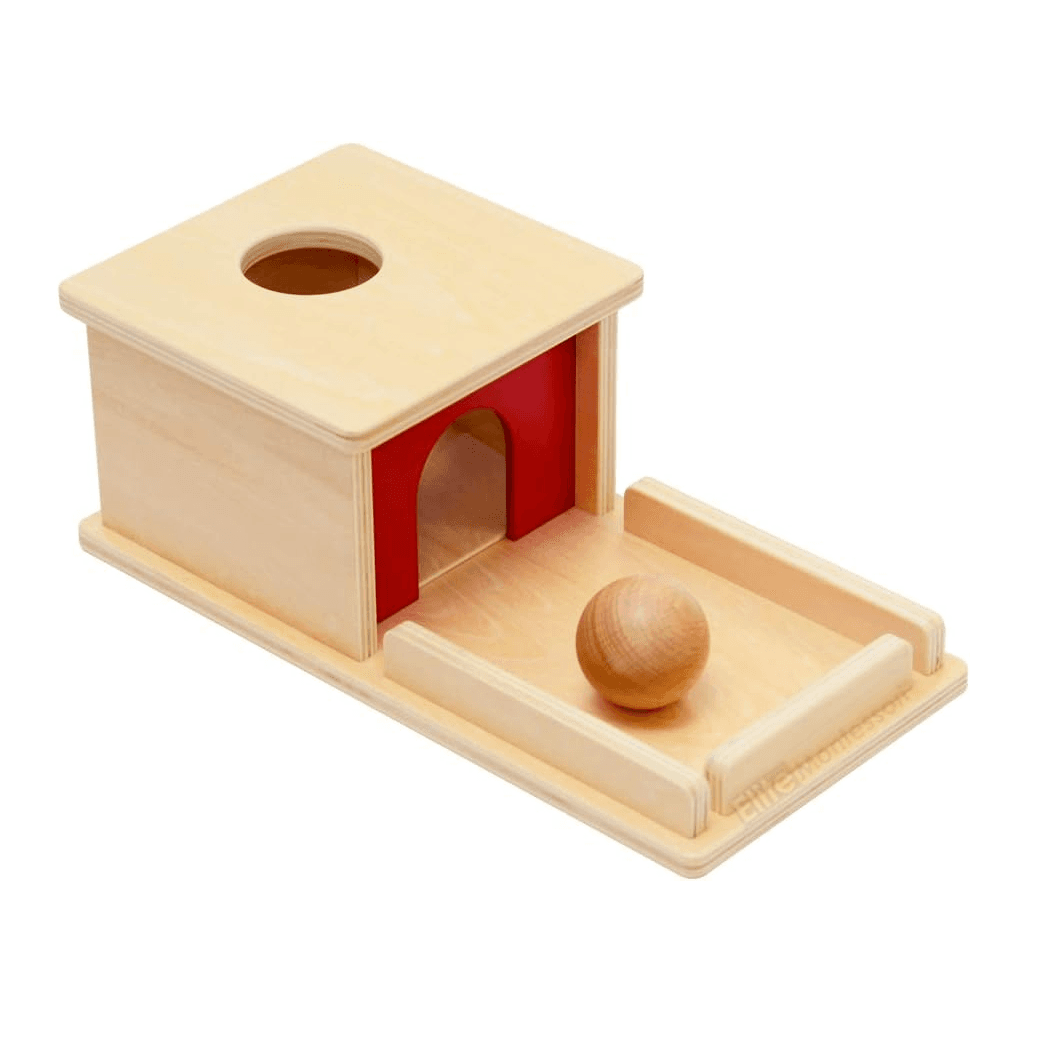 Montessori Elite Montessori Object Permanence Box With Tray