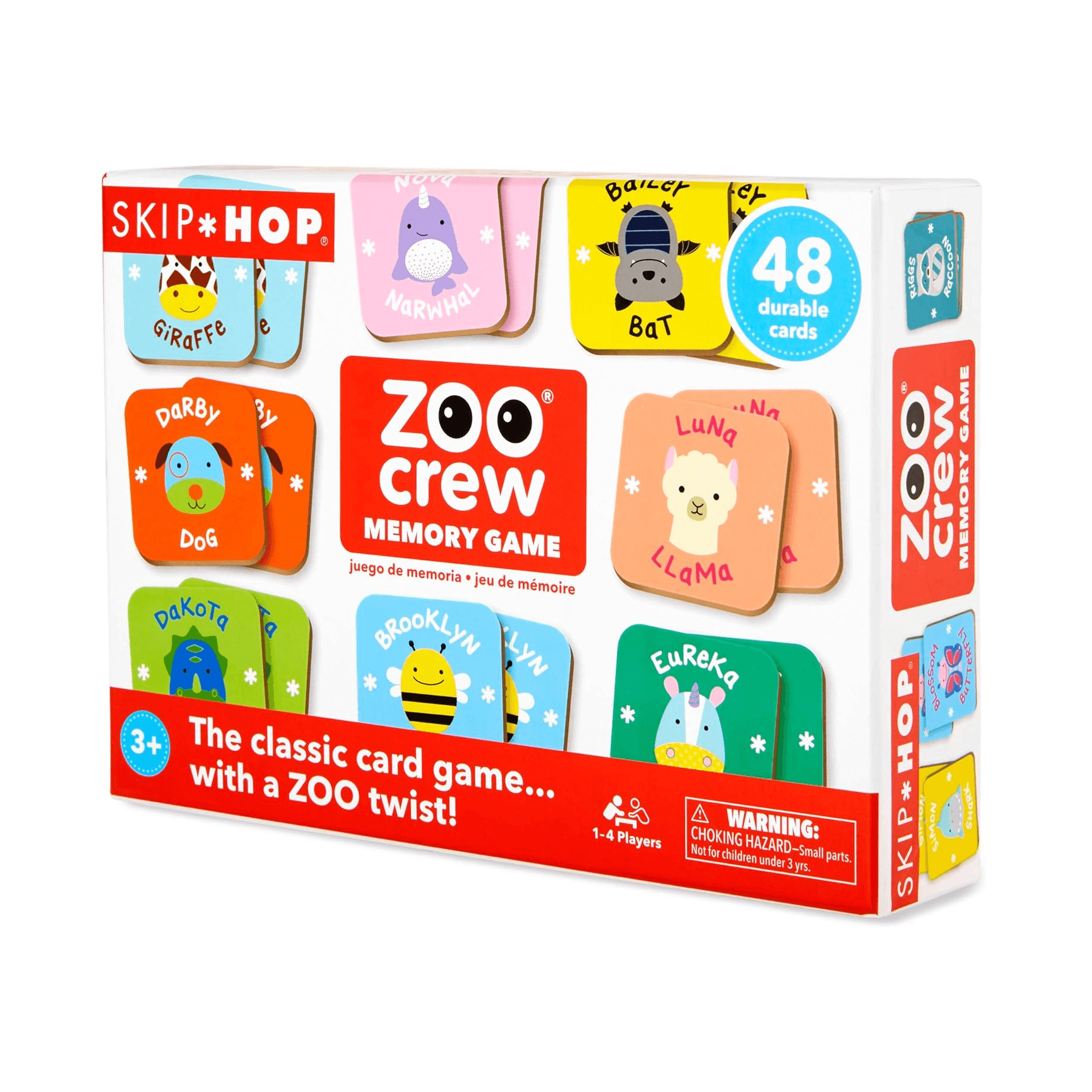 Montessori Skip Hop Memory Game Zoo Crew