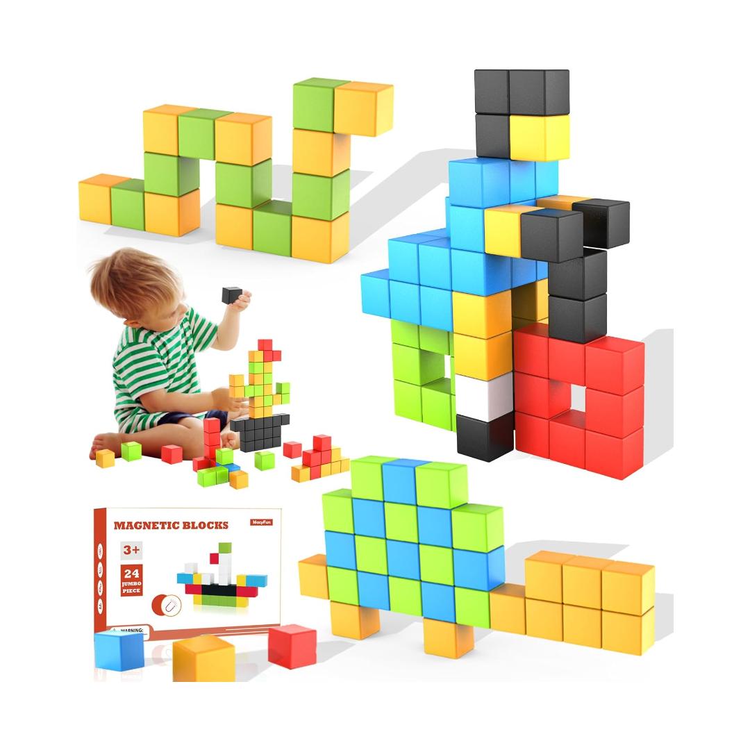 Montessori MacyFun Magnetic Blocks
