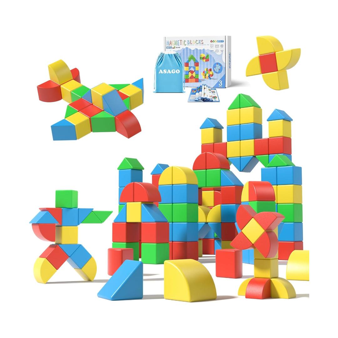 Montessori ASAGO Magnetic Blocks
