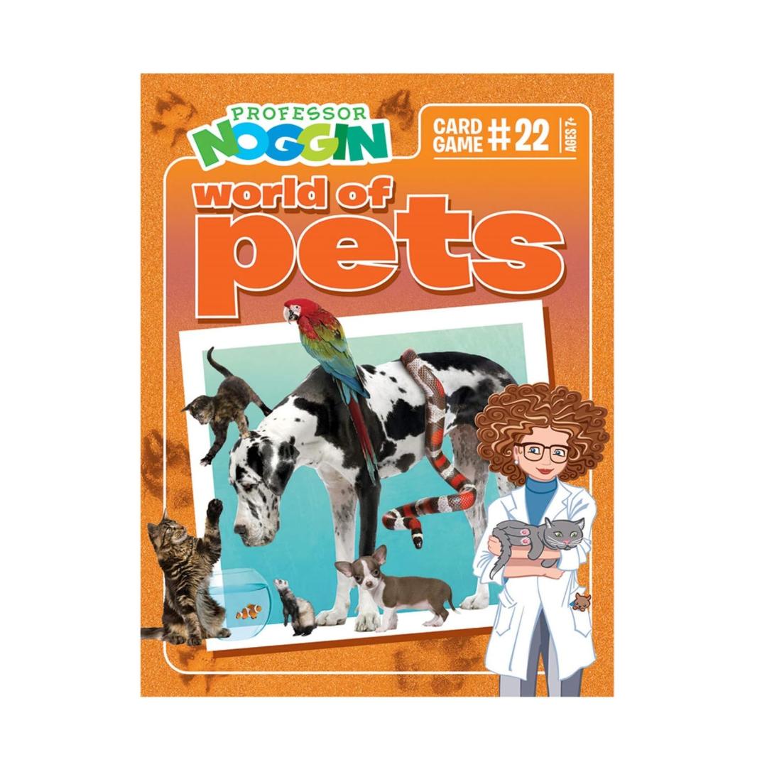 Montessori Outset Media Professor Noggin's World of Pets Trivia Card Game