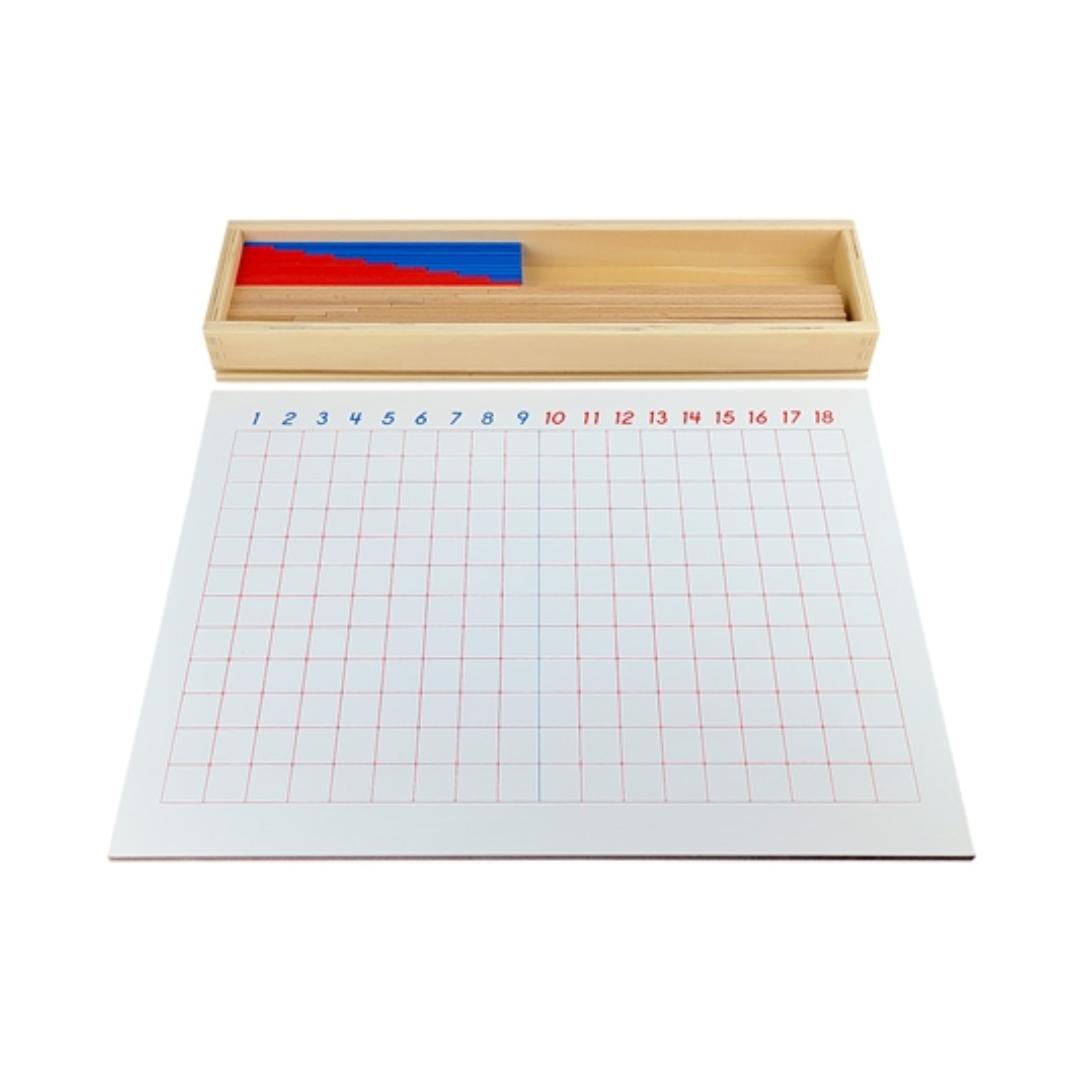 Montessori IFIT Subtraction Strip Board