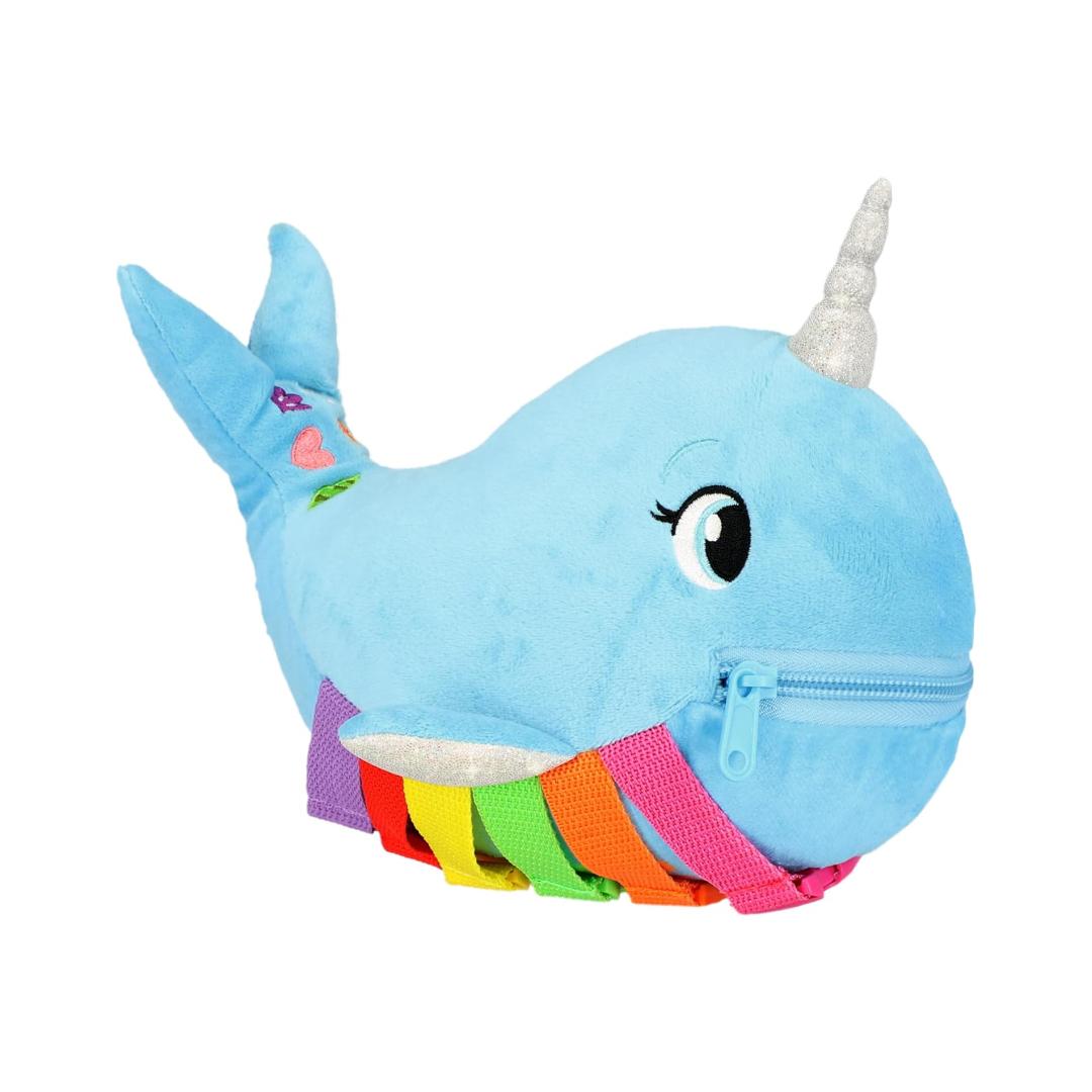 Montessori Buckle Toys Bubbly Narwhal