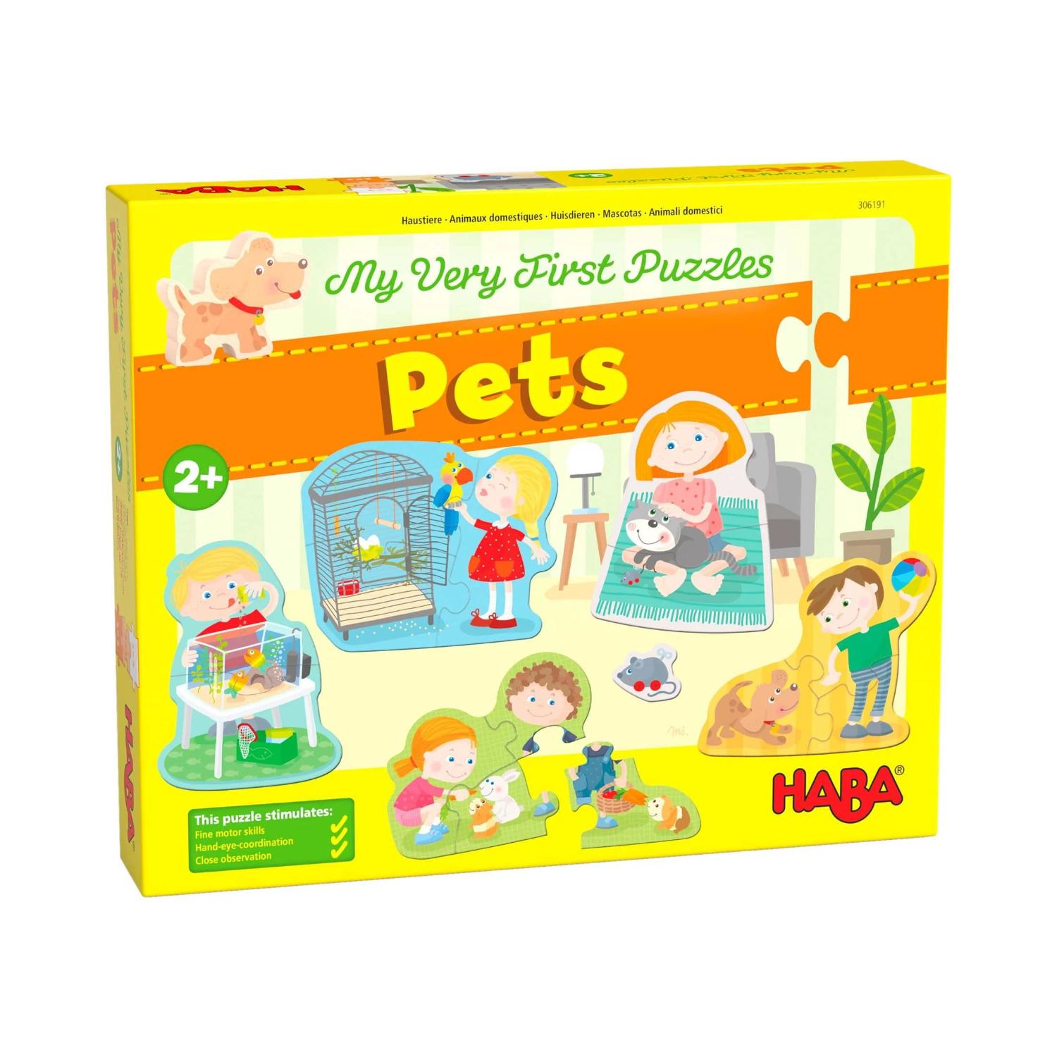 Montessori HABA My Very First Puzzles Pets