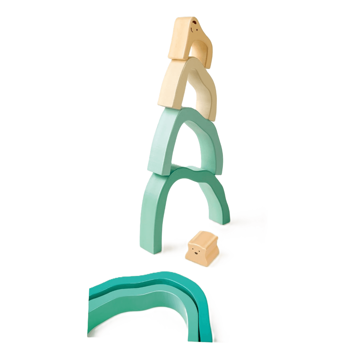 Montessori arch stacker (1)