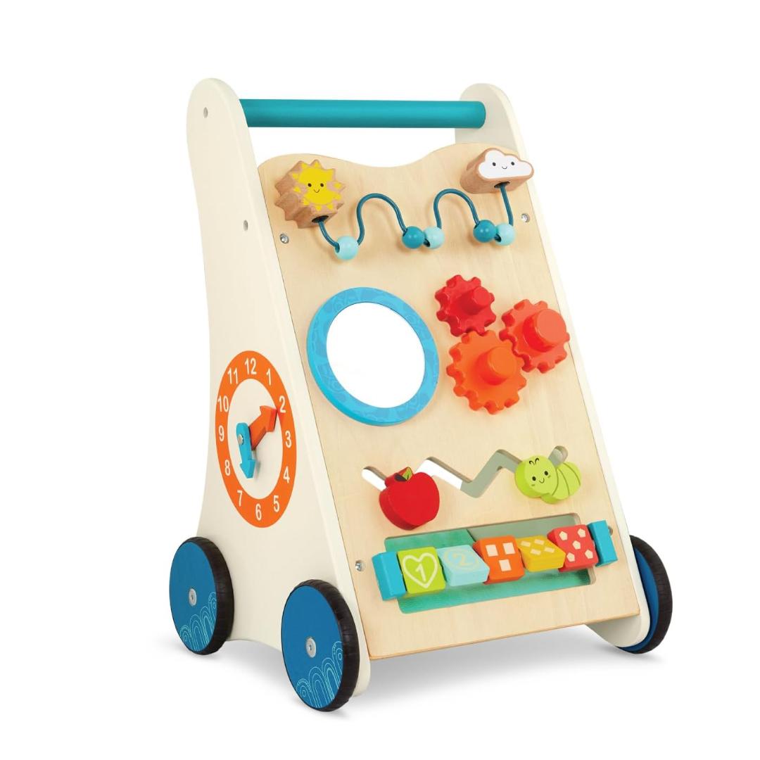 Montessori b toys little learning steps activity walker
