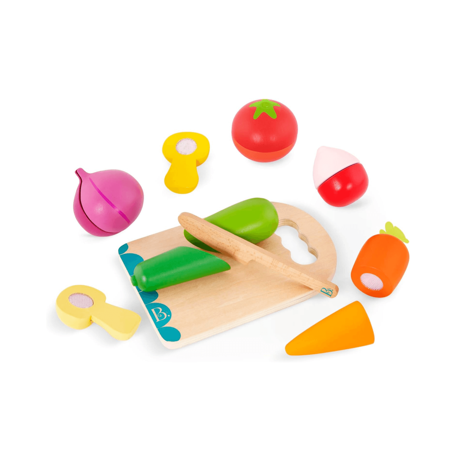 Montessori B. Toys Vegetables Cutting Toys Chop n' Play