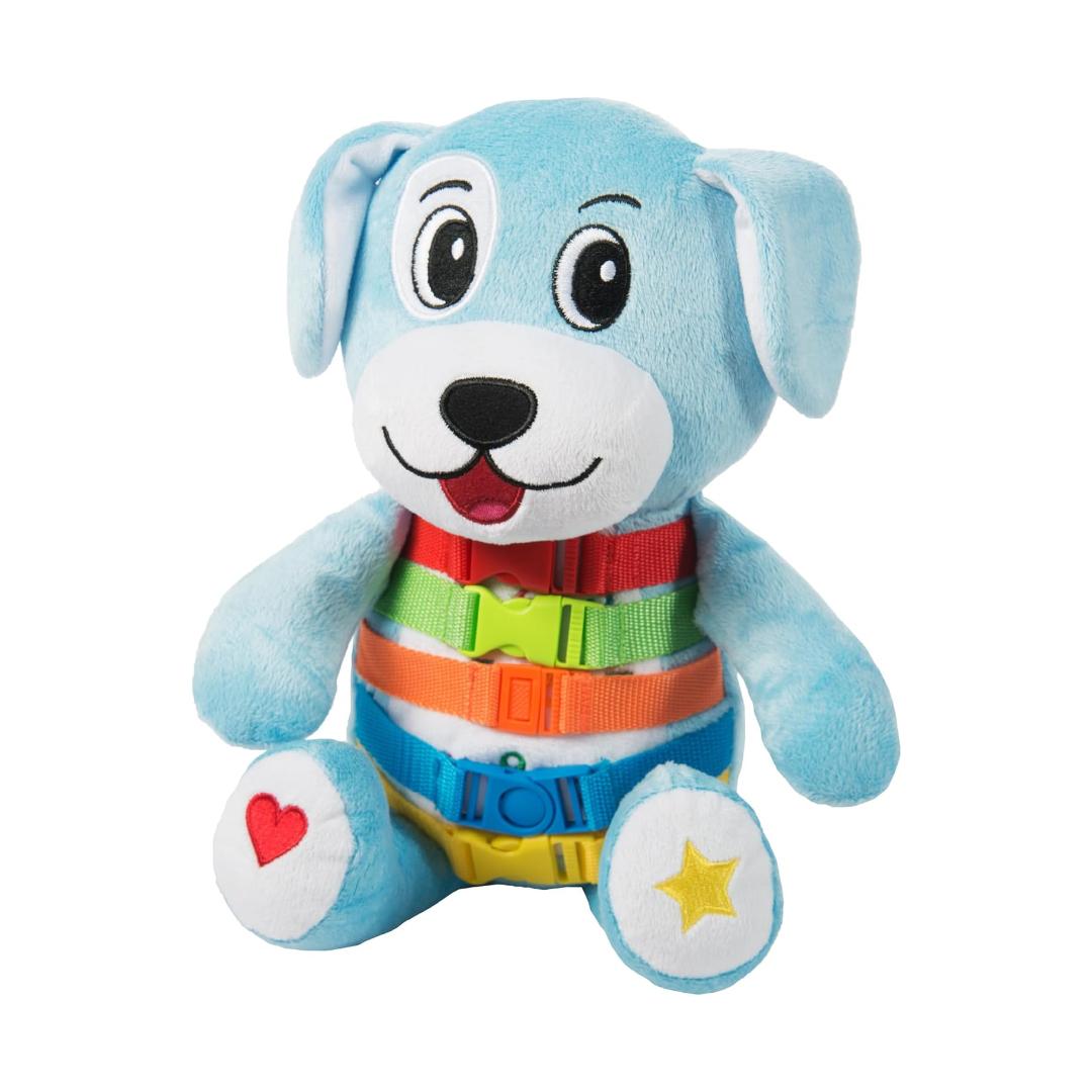 Montessori Buckle Toys Barkley Dog