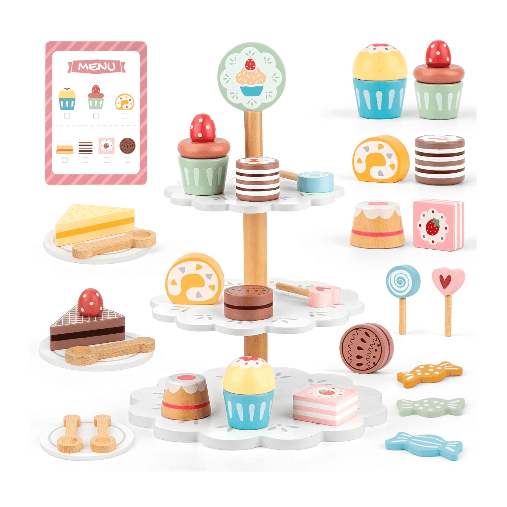 Montessori Madrechan Tea Party Cakes Set