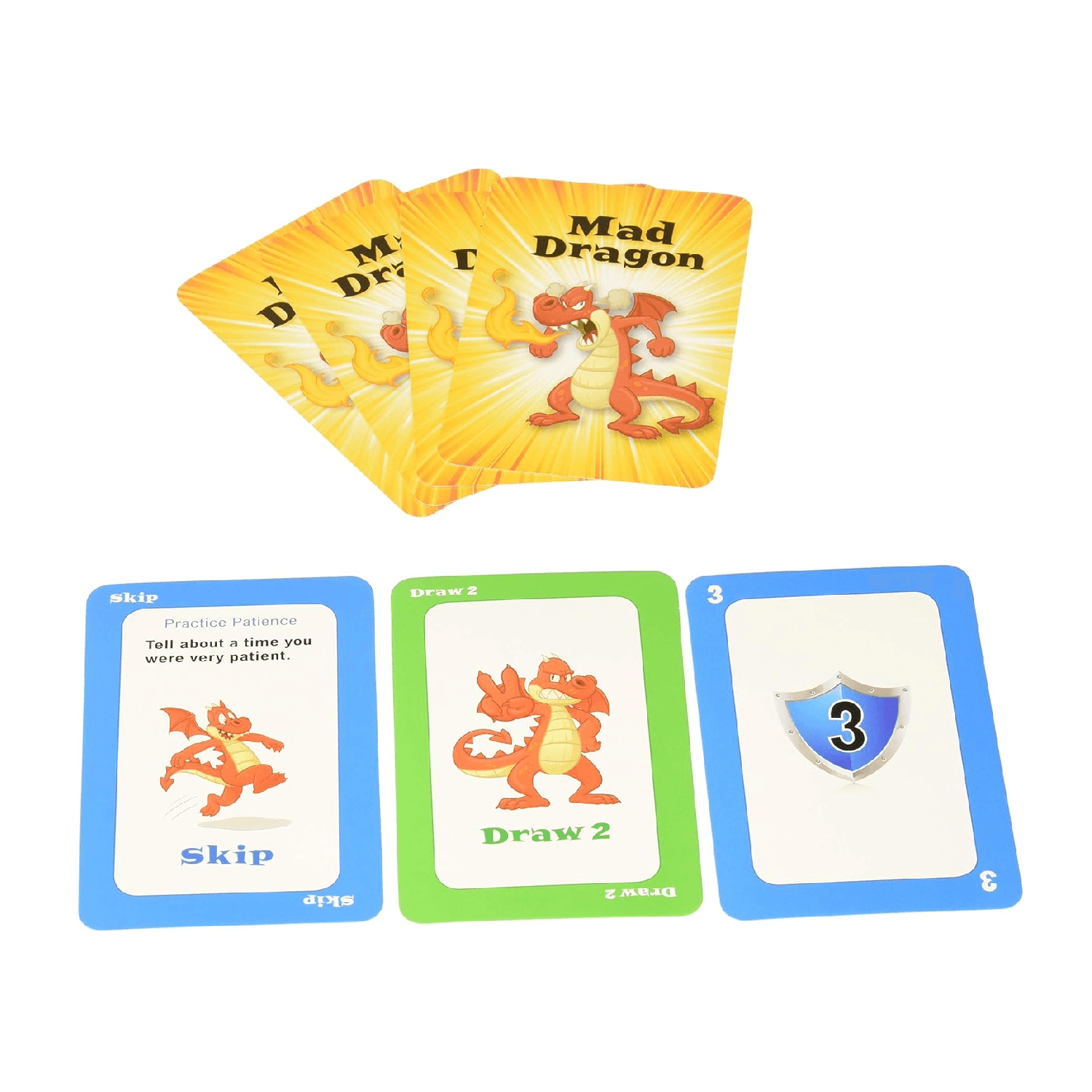 Montessori Therapy Game HQ Mad Dragon: An Anger Control Card Game