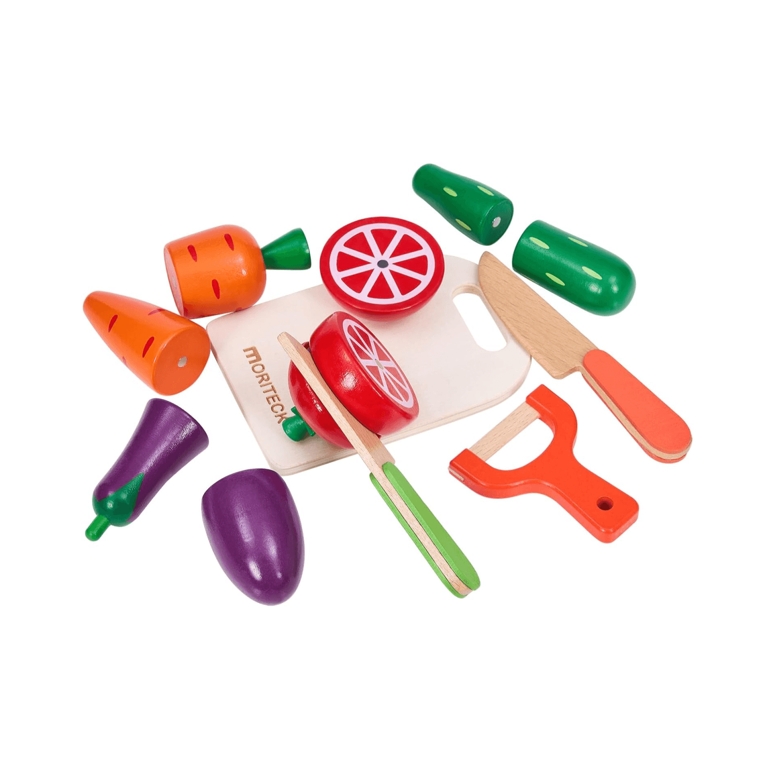 Montessori Moriteck Vegetables Cutting Toys