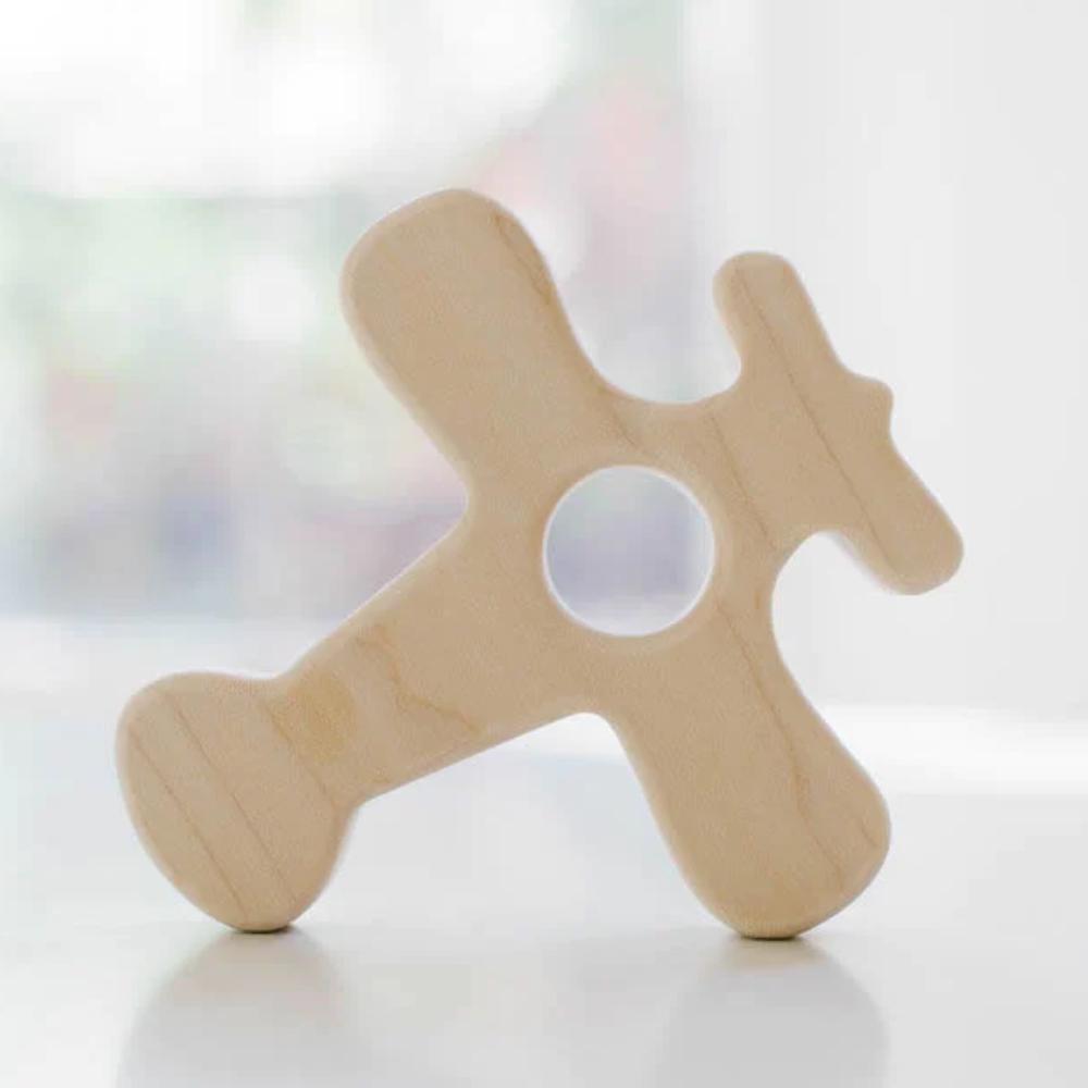Montessori Bannor Toys Airplane Wood Grasping Toy