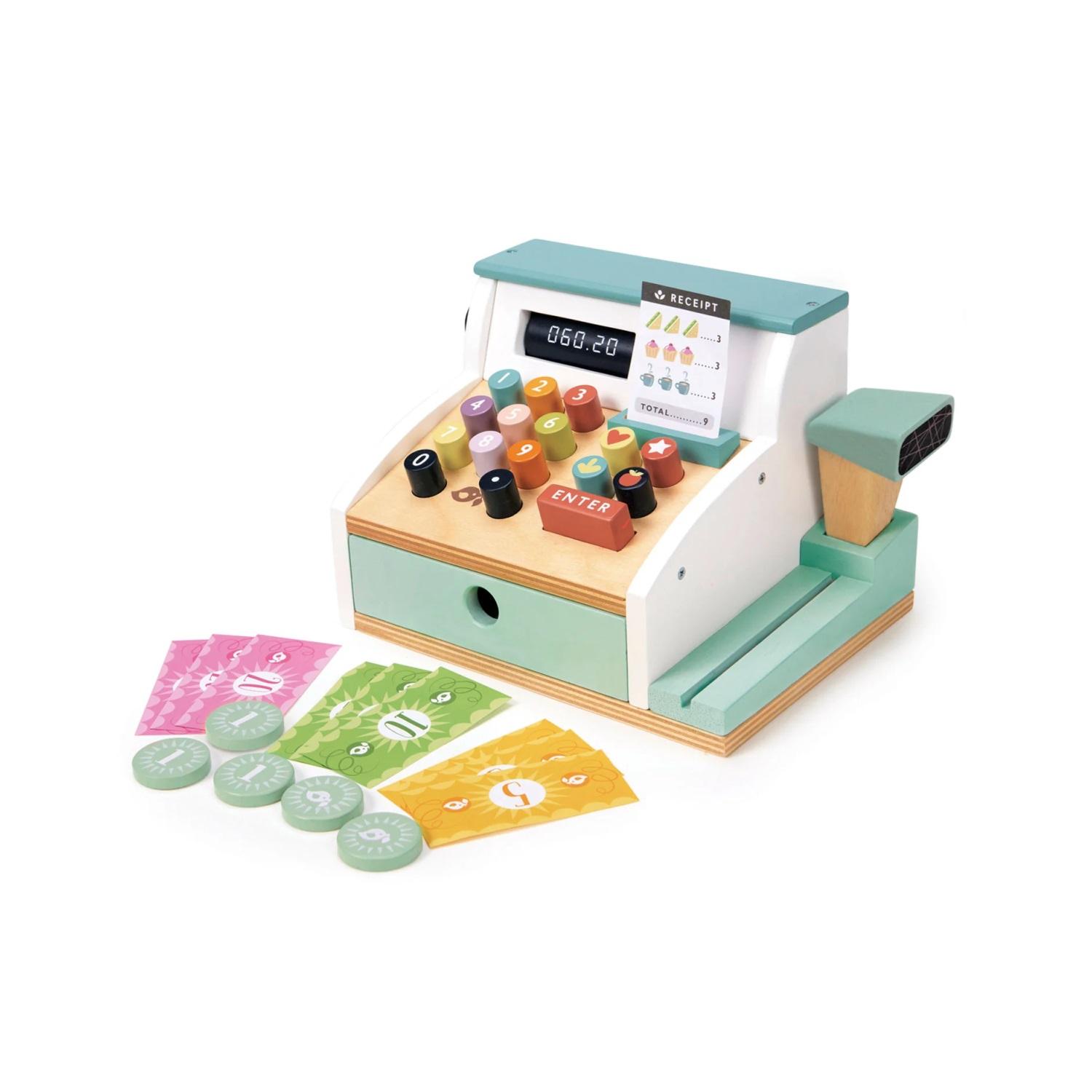 Montessori tender leaf cashier toys