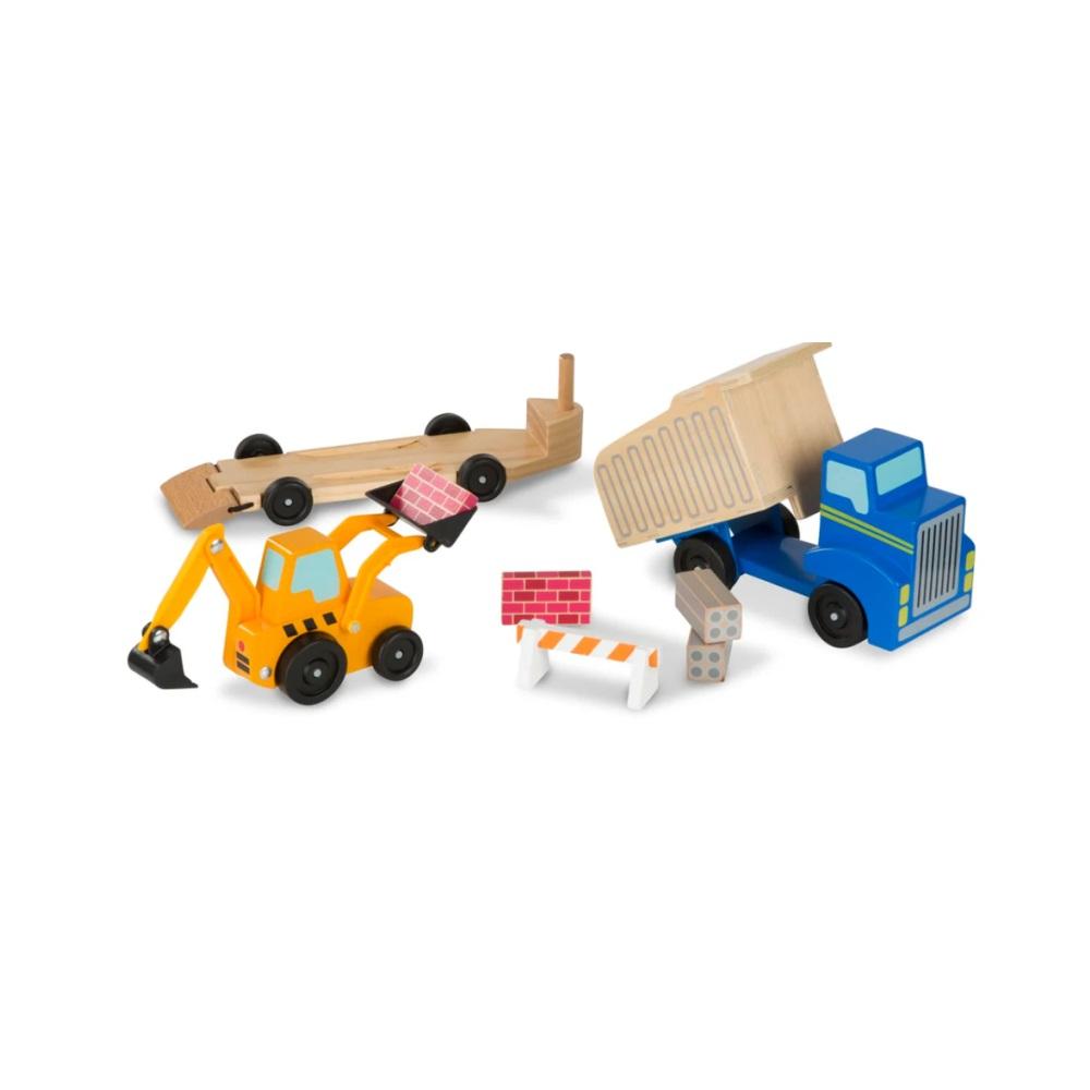 Montessori Melissa & Doug Truck Toys Dump Truck & Loader