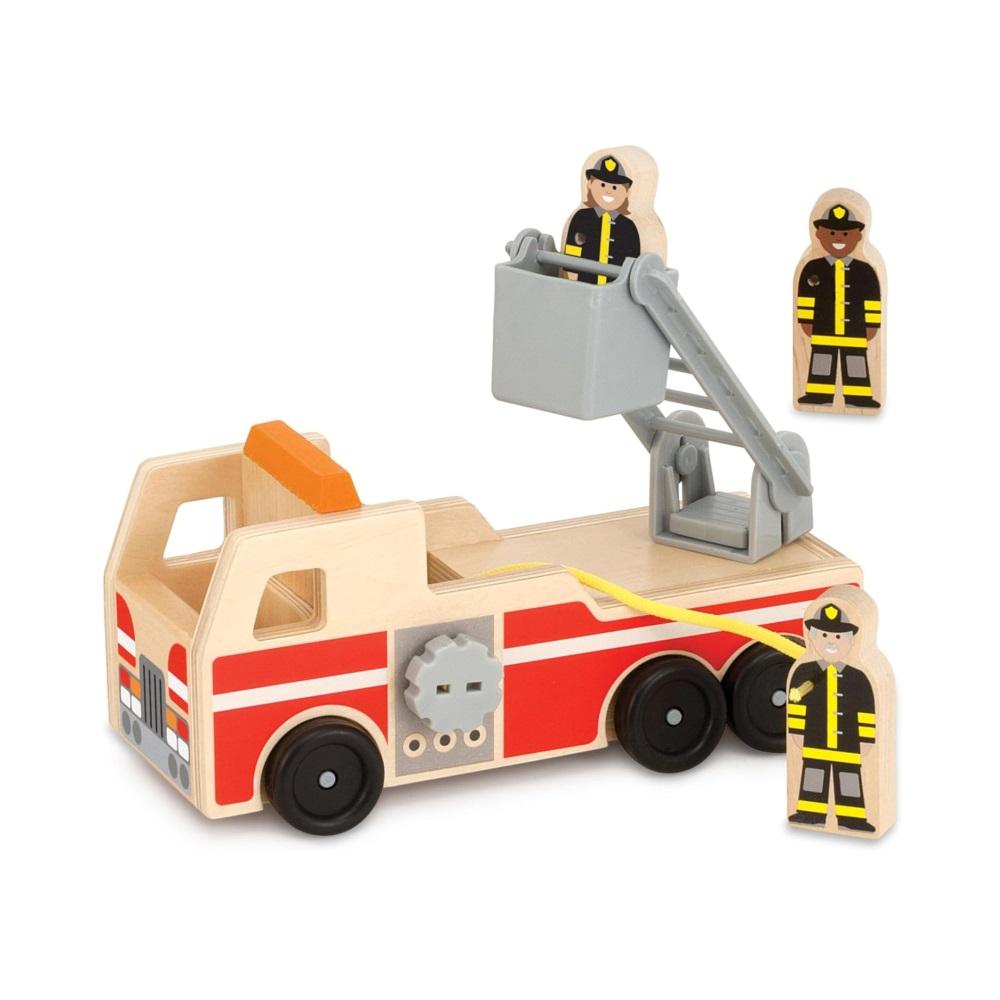 Montessori Melissa &#038; Doug Truck Toys Fire Truck