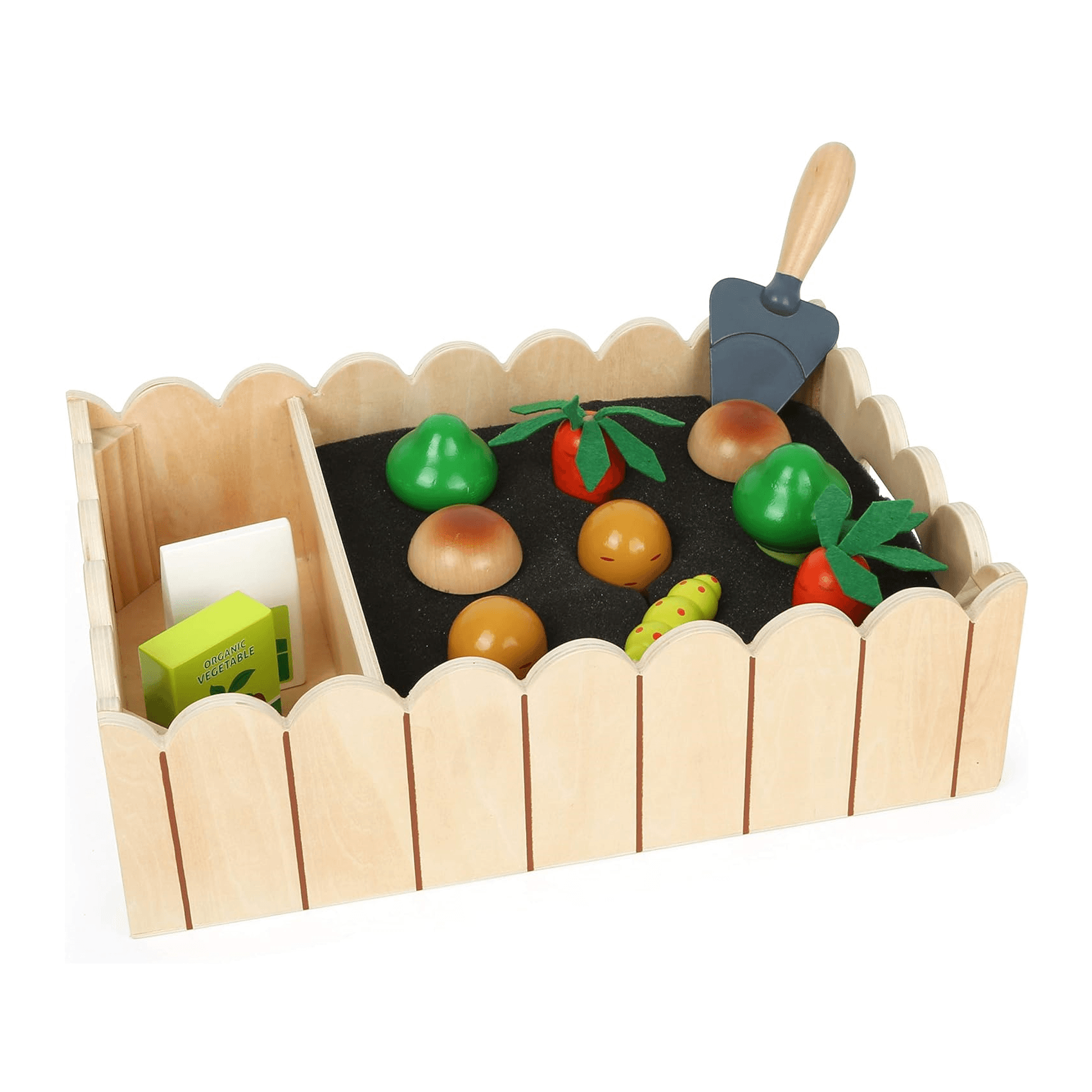 Montessori Small Foot Vegetable Garden Complete Playset