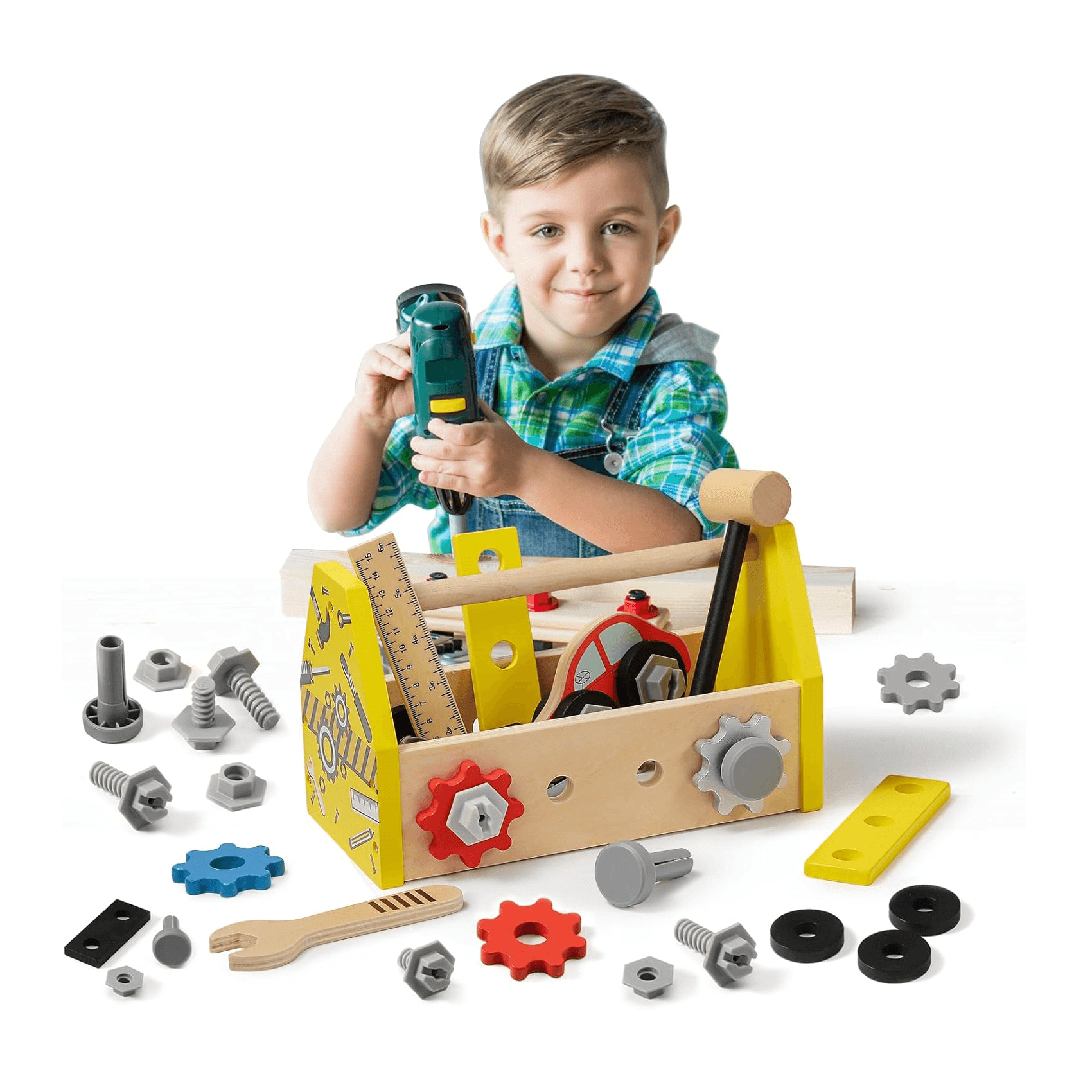 Montessori Iceko Tool Set With Tool Box and Accessory Kits