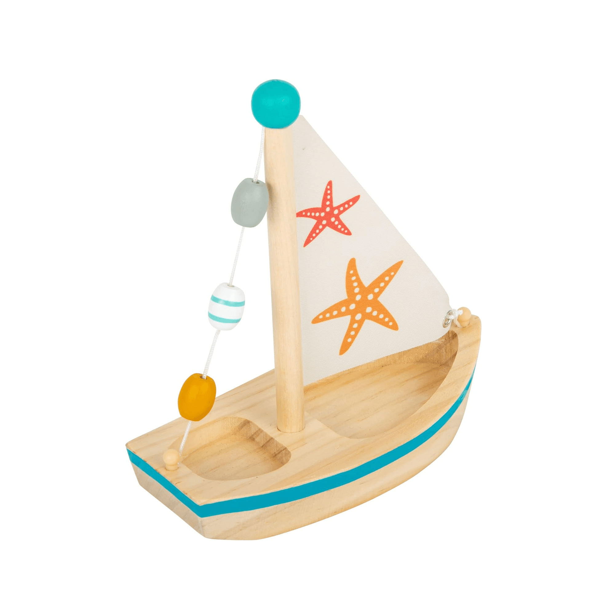 Montessori Small Foot Sailboat Toys Starfish