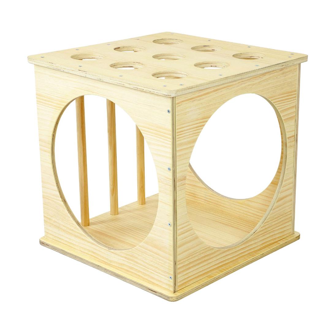 Montessori Clevr Wooden Cube Climber