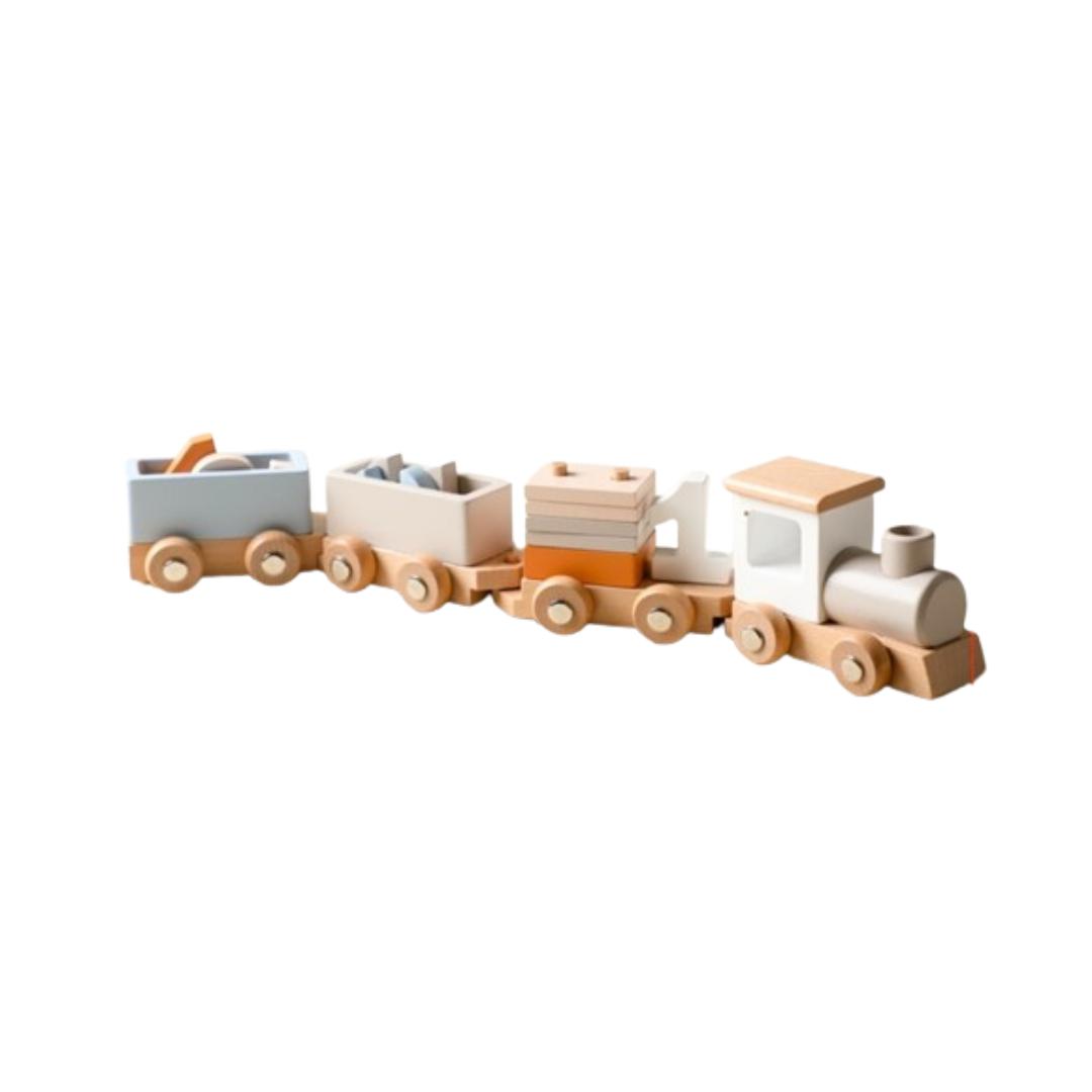 Montessori bontekido stacking train