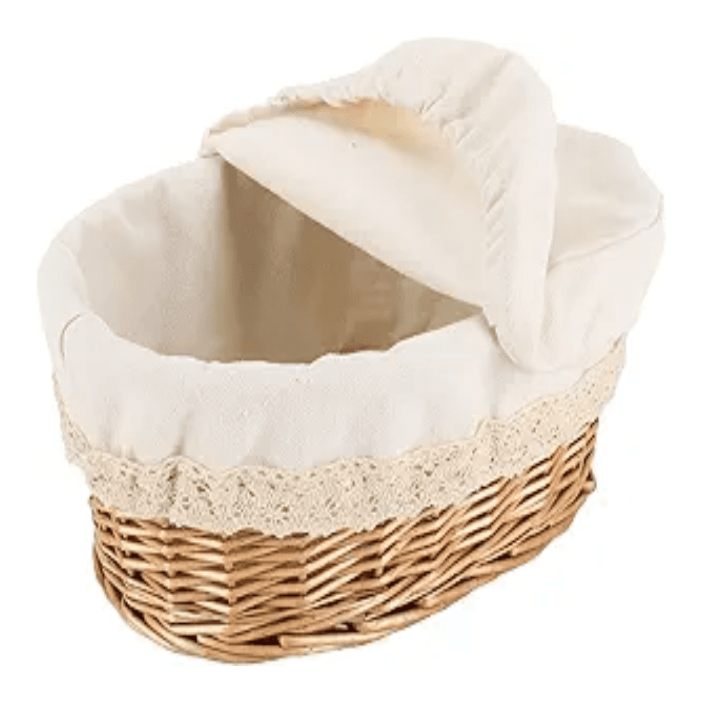 Montessori YAHUAN Round Bread Basket Wicker