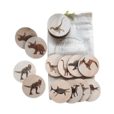 My Little Set Dinosaur Memory Match Set
