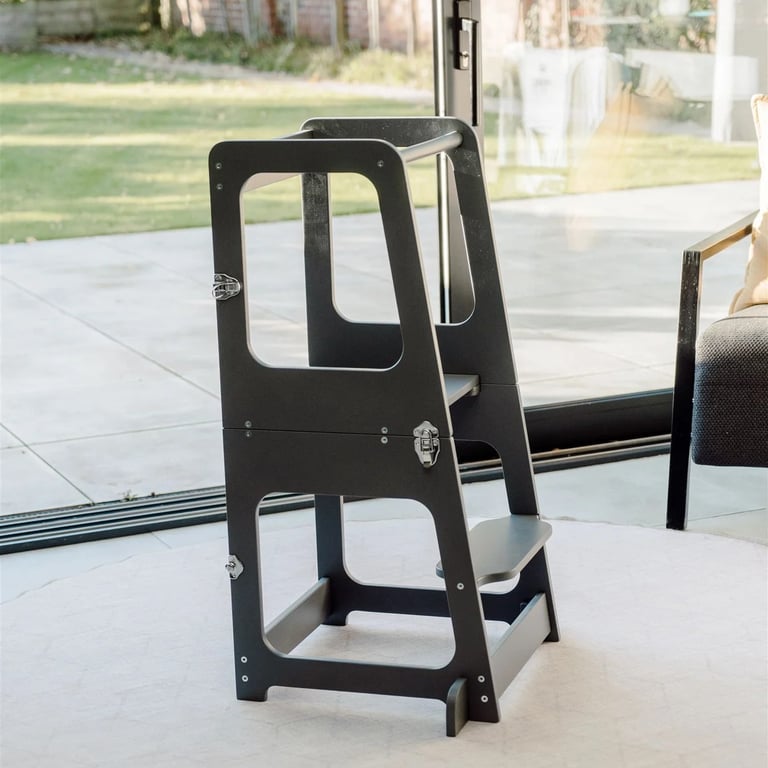 Montessori The Learning Tower Company The Original Convertible Toddler Tower Grey