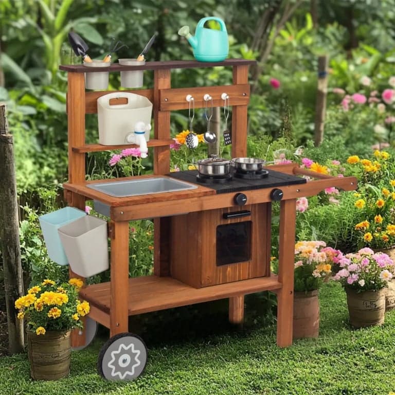 Robud Mud Kitchen With Wheels