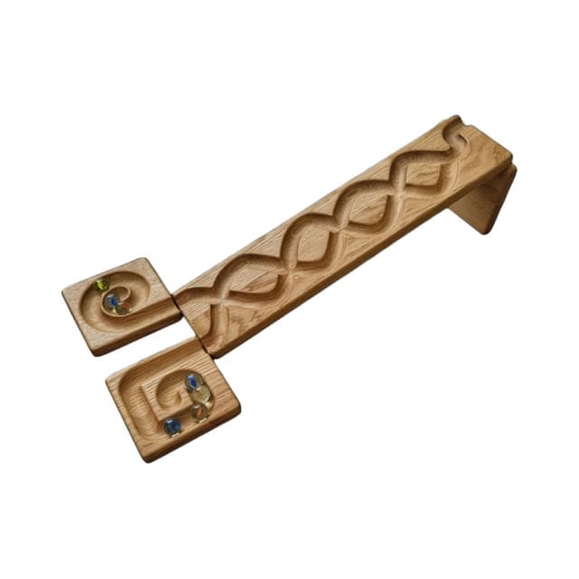 THREEWOOD Marble Run Track Race Set of 1 Whirlpool