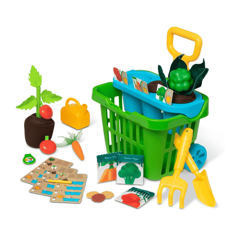 Montessori REU Melissa & Doug Let's Explore Vegetable Gardening Play Set