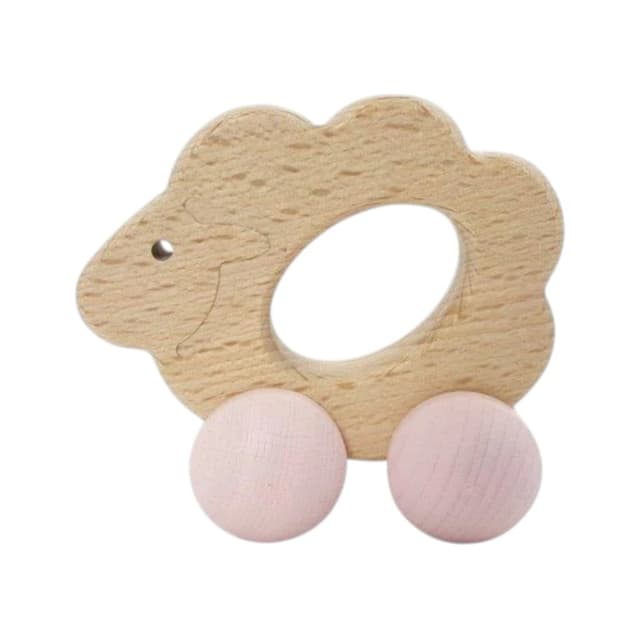 Hess-Spielzeug Rolli Sheep Natural Pink
