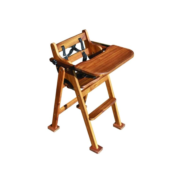 QToys Hardwood Baby High Chair