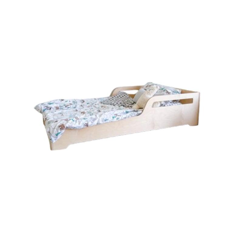 Montessori Magic of wood Montessori Bed With Cutouts Ply King Single