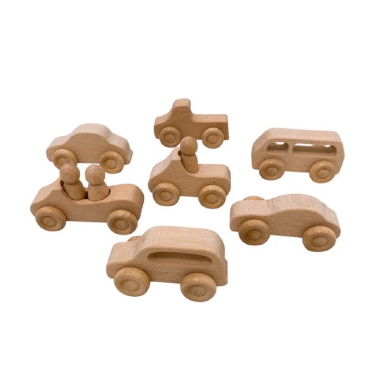 Green Elephant Home and Toys Car Toys With Pegs