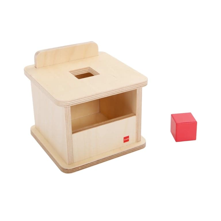 GAM Montessori Imbucare Box With Cube