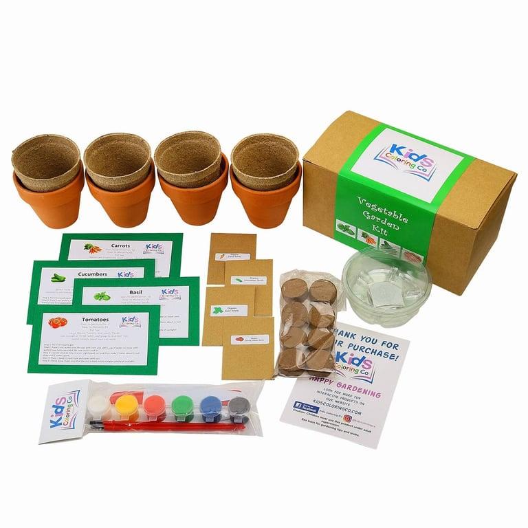 Montessori Kids Coloring Co Plant & Harvest Kit