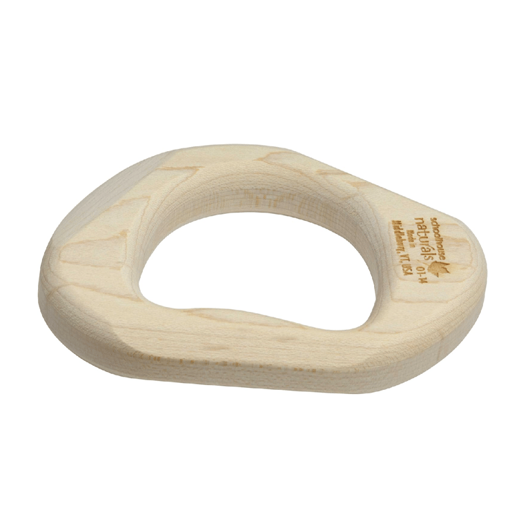 Montessori Maple Landmark Teether Single