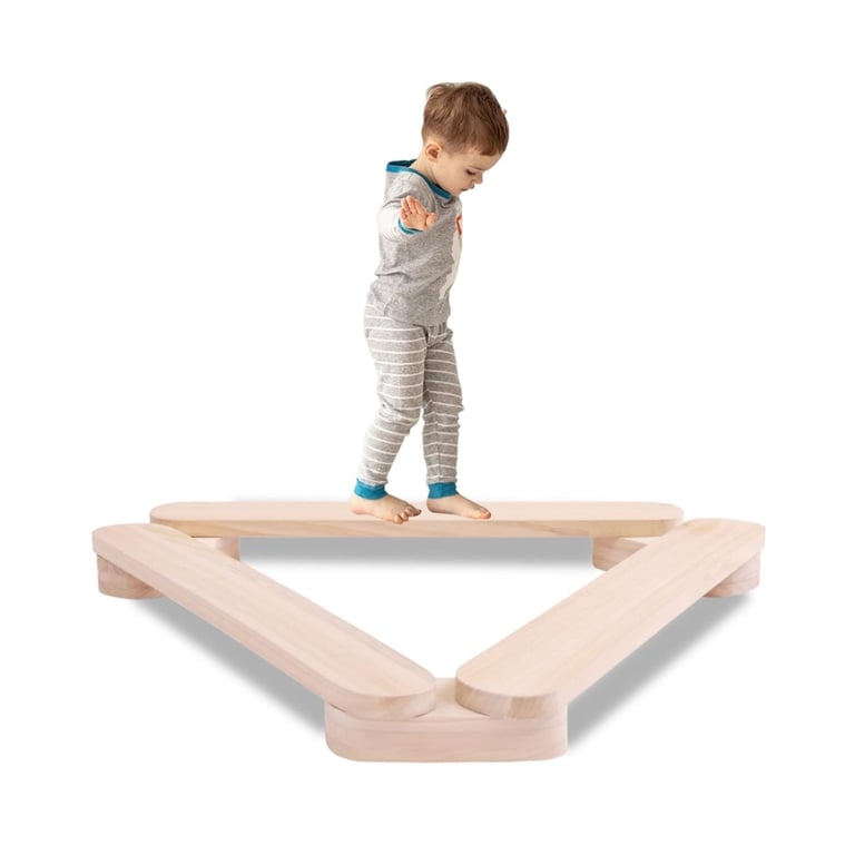 Montessori Autirinee Balance Beam Natural